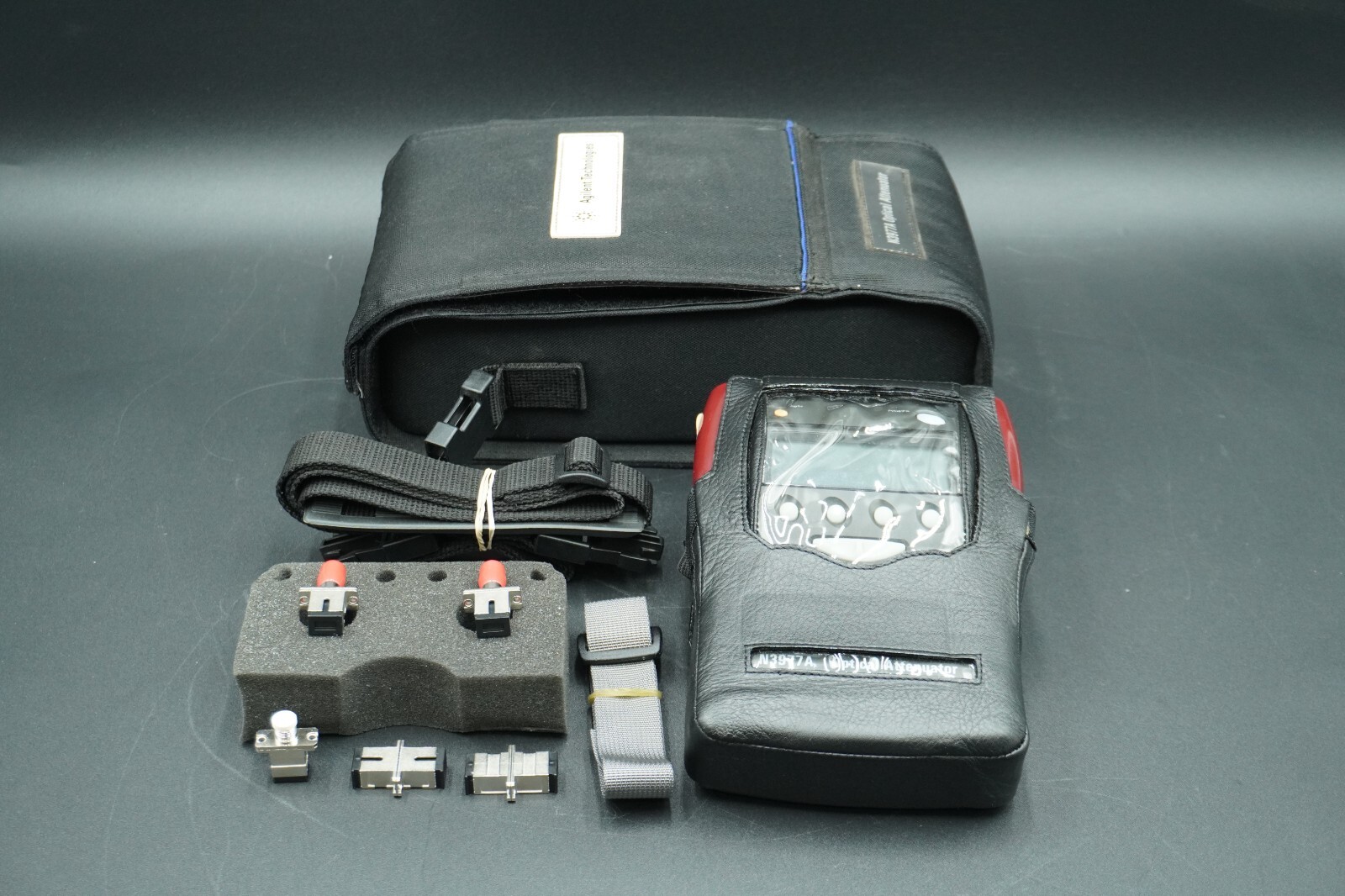 Agilent N3977A Handheld Portable Optical Attenuator w/ Case No Adapter *Tested*