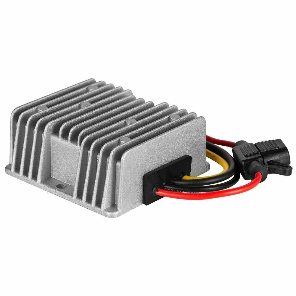 GOLF CART DC-DC 48V TO 12V 20 AMP VOLTAGE REDUCER CONVERTER 240W POWER REGULATOR