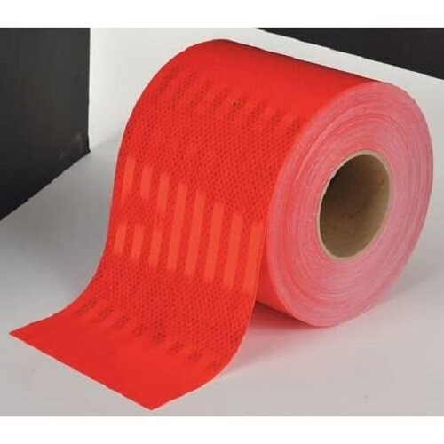 3M™ Reflective Prismatic Conspicuity Tape Series 983 Diamond Grade Red 6″