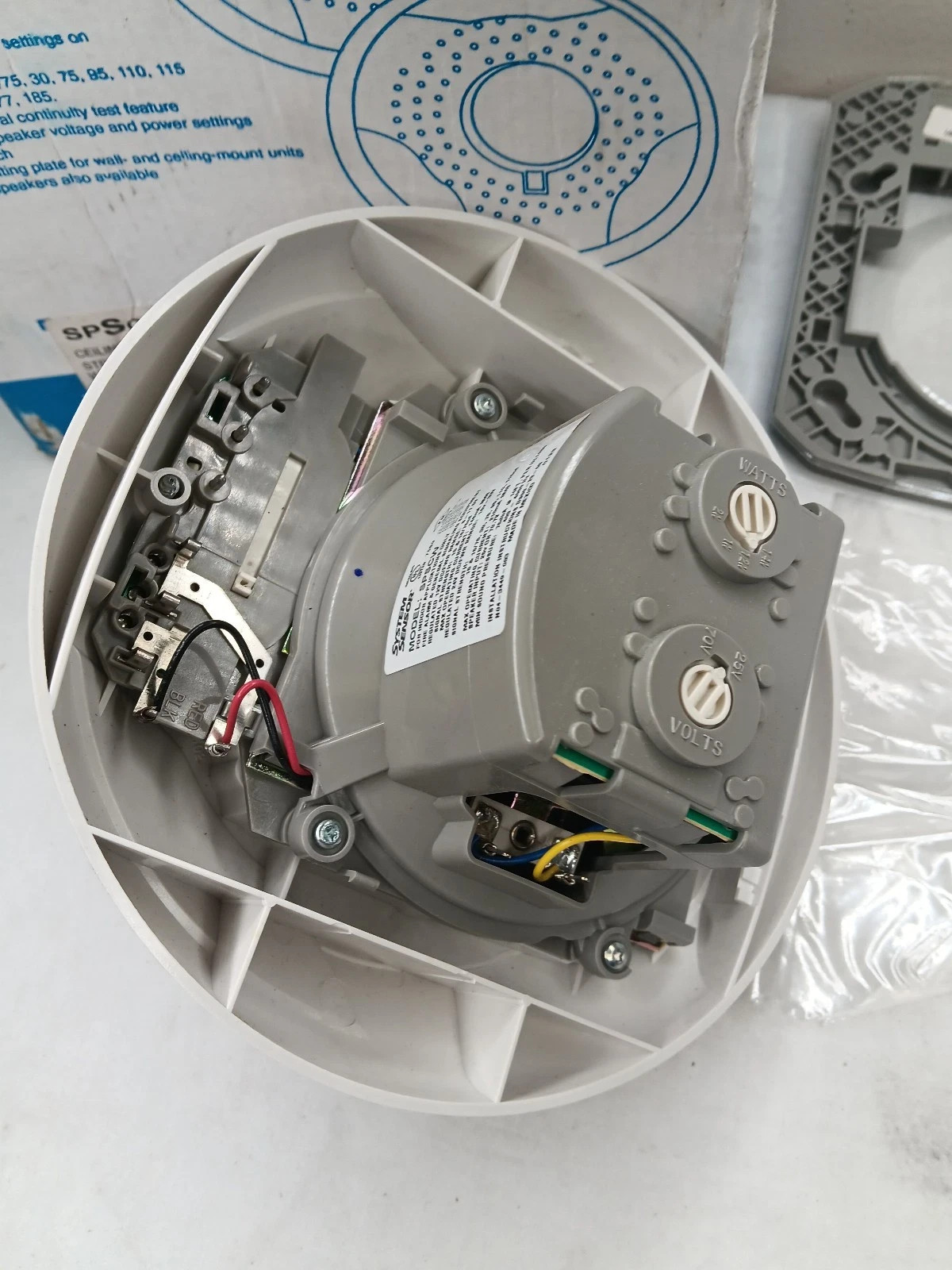 System Sensor SPSCW SpectrAlert Advance Ceiling Speaker Strobe – White