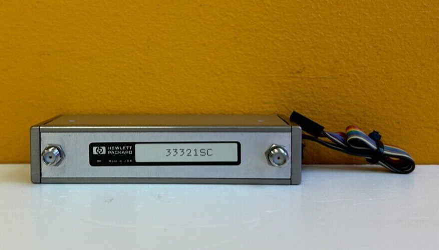 HP / Agilent 33321SC 4 GHz, 70 dB, 15 VDC, Programmable Attenuator. Tested!