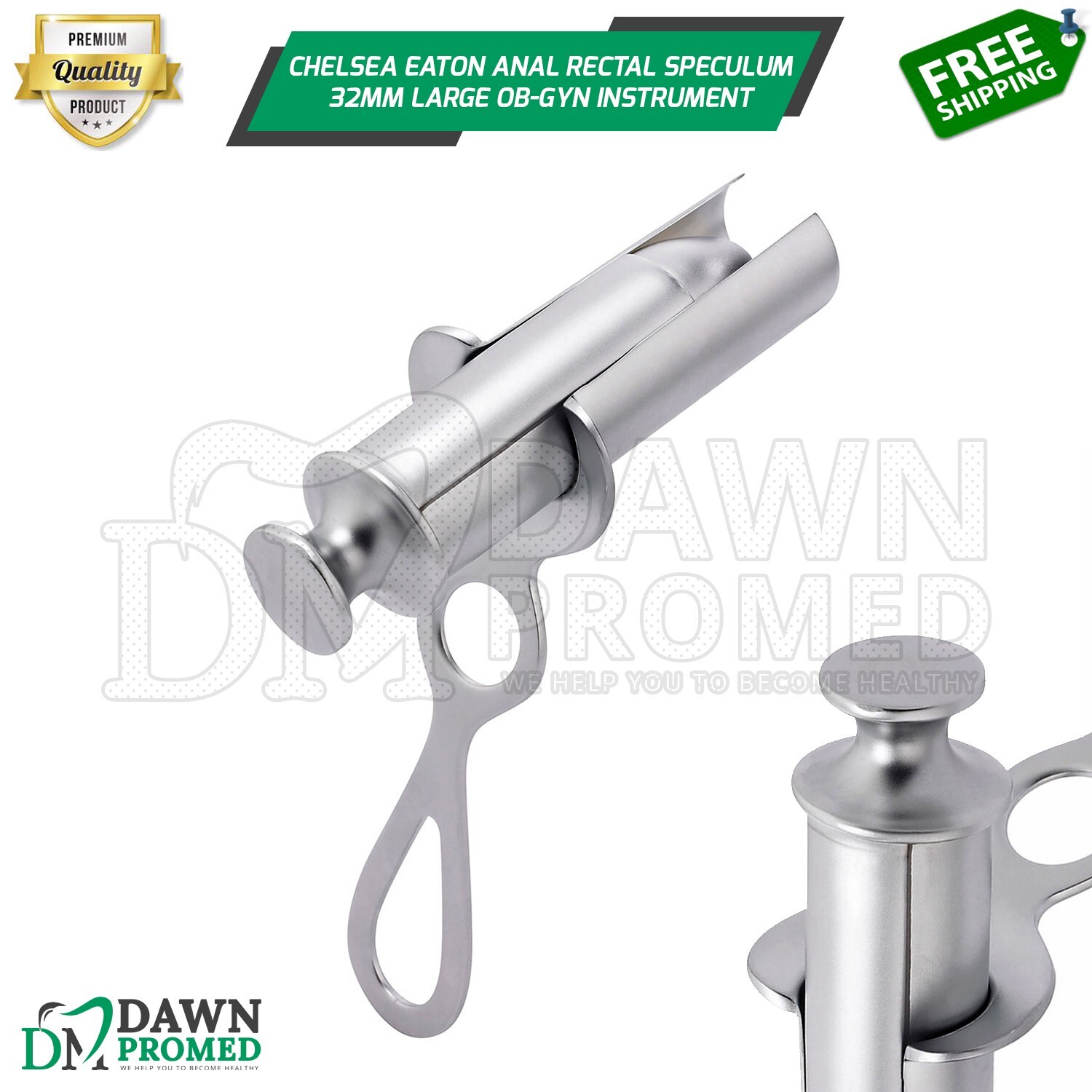 Chelsea Eaton Anal Rectal Speculum 32mm Large OB-GYN Urology Instrument