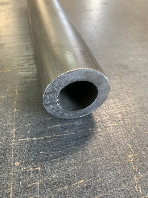 2.25″ OD x 3/8″ Wall DOM Seamless Round Tube x 5″ Long, Mild Steel Tubing