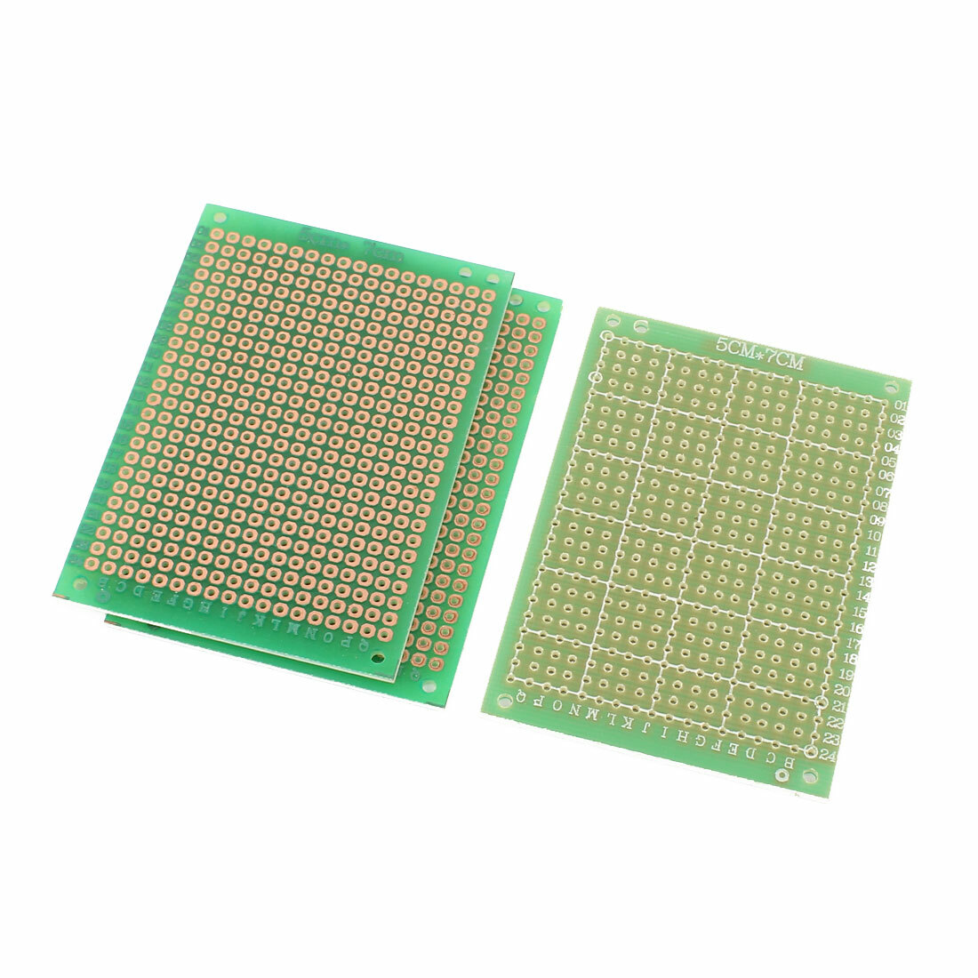 3pcs 5CM x 7CM Green Prototype Paper Universal PCB Printing PCB-