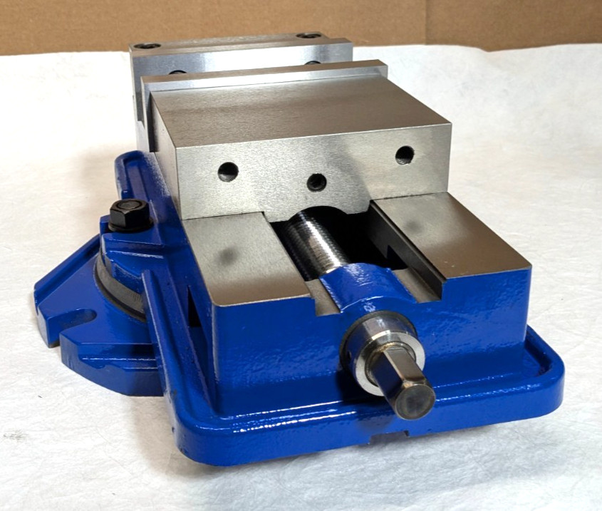 6″ Precision Machine Vise 360° Swiveling Base 6 Inch Jaw Width/Opening Qm16160