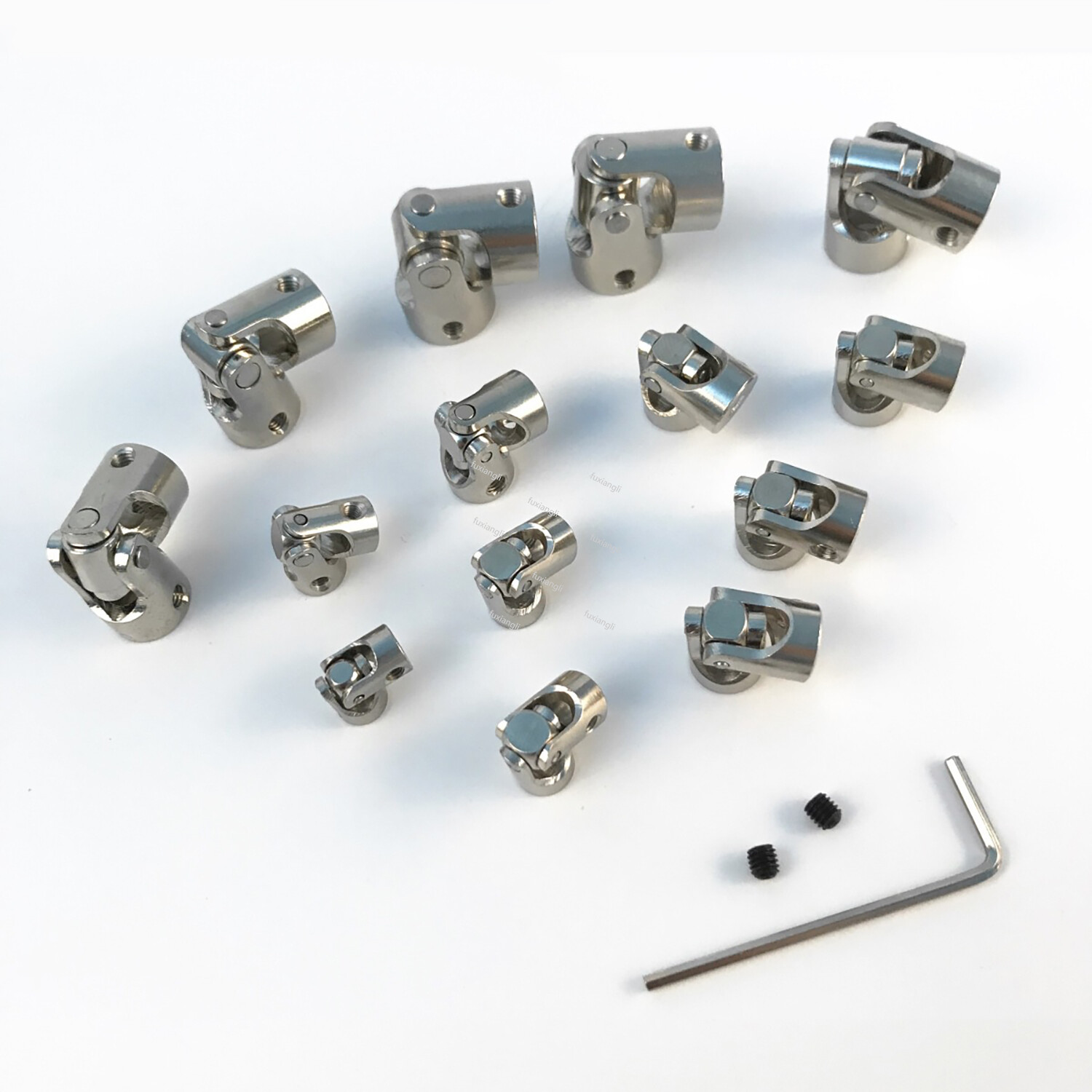 Hole 2mm to 12mm Motor Shaft Coupler Connector Universal Joint Coupling For DIY
