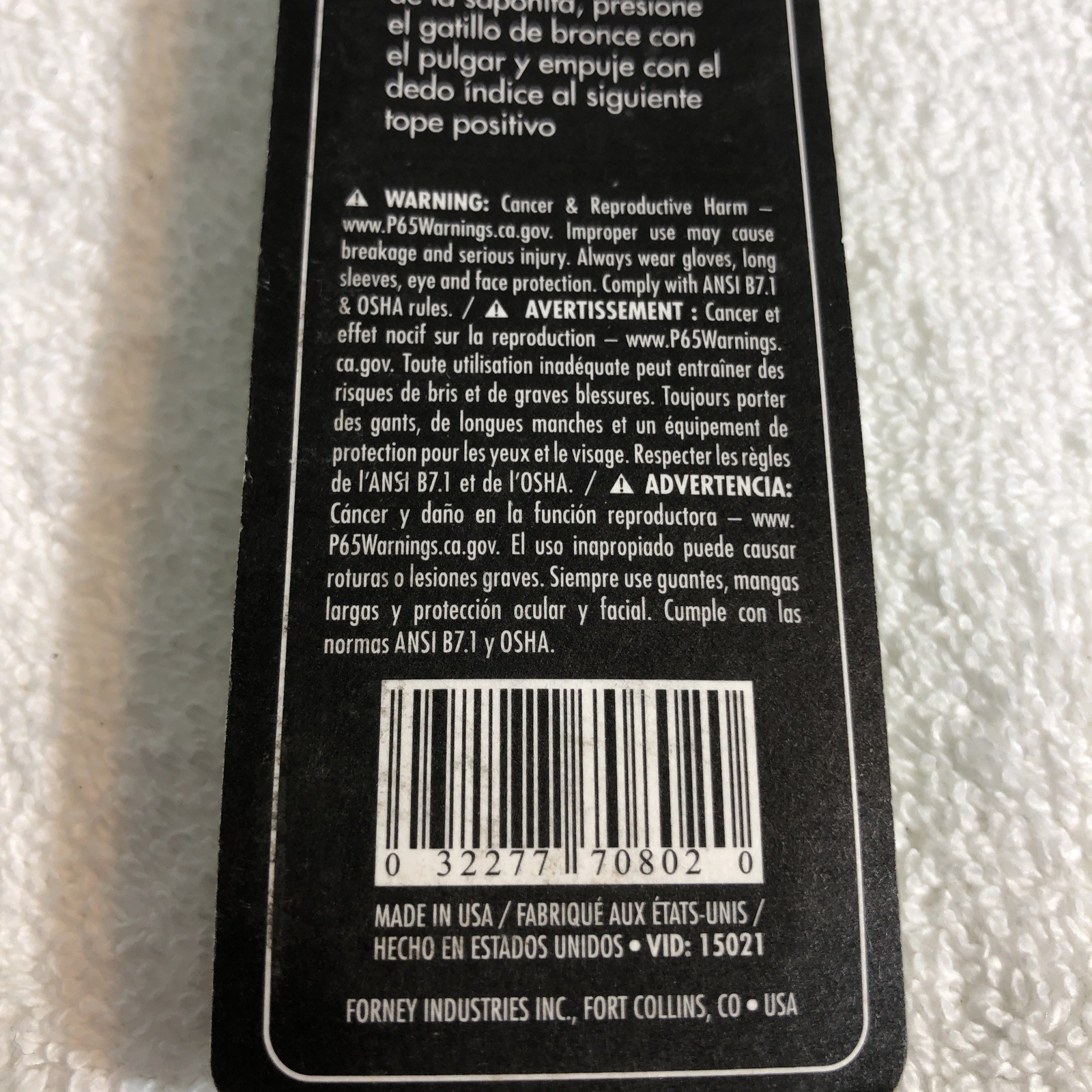 NEW FORNEY 70802 WELDING FLAT SOAPSTONE HOLDER MARKING TOOL