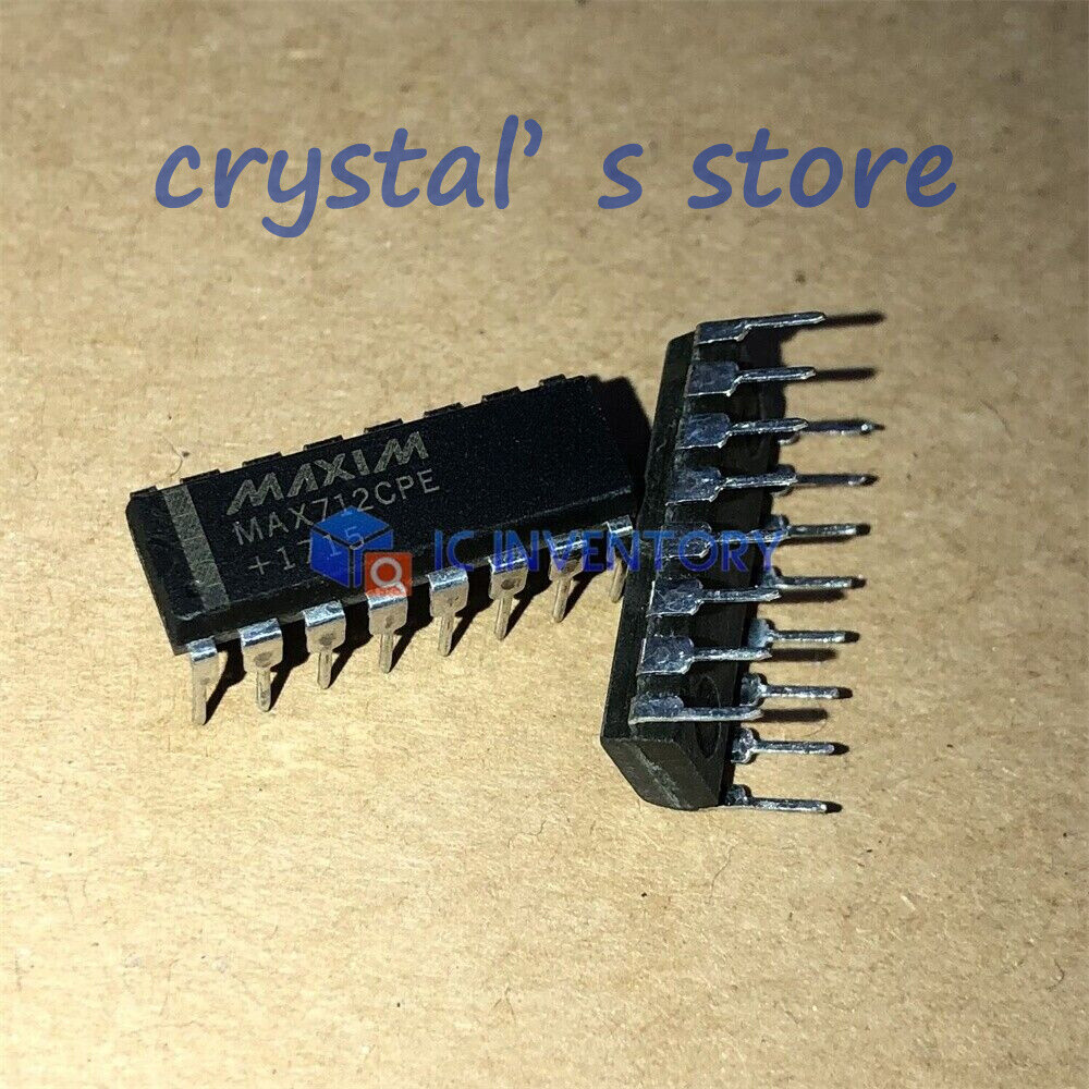 5pcs MAX712CPE MAX712 NiCd/NiMH Battery Fast-Charge Controllers