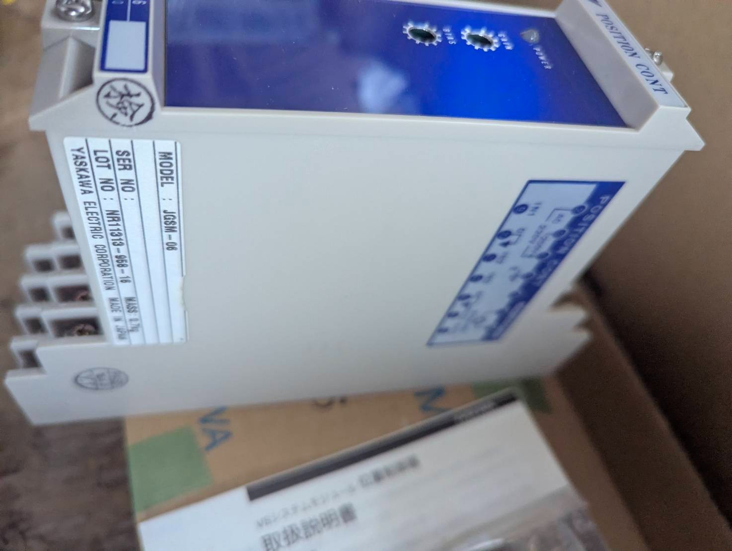 YASKAWA JGSM-06 Position Controller US Free TAX Warehouse storage items