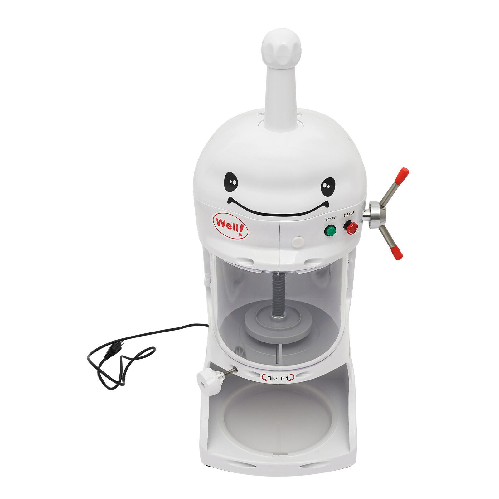 Ice Cub Shaved Ice Machine Commercial Ice Shaver Snow Cone Maker Premium 350W