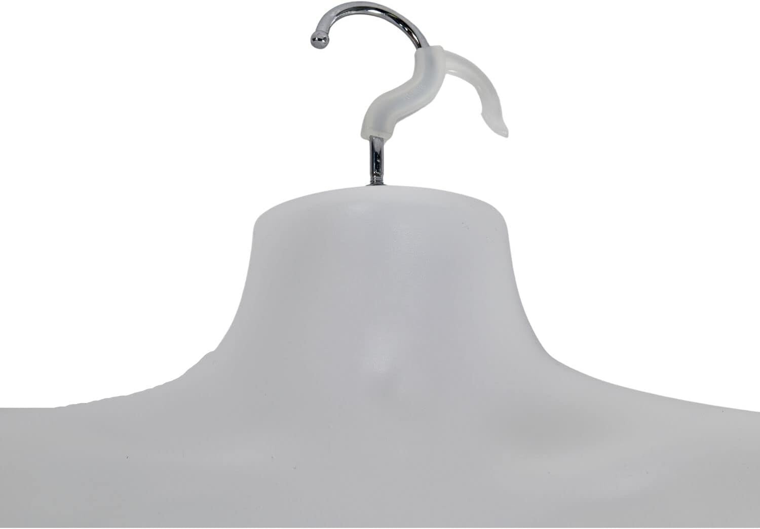 Clothing Display Torso Form Fits S – L Hanging Male Mannequin Frosted w Hook