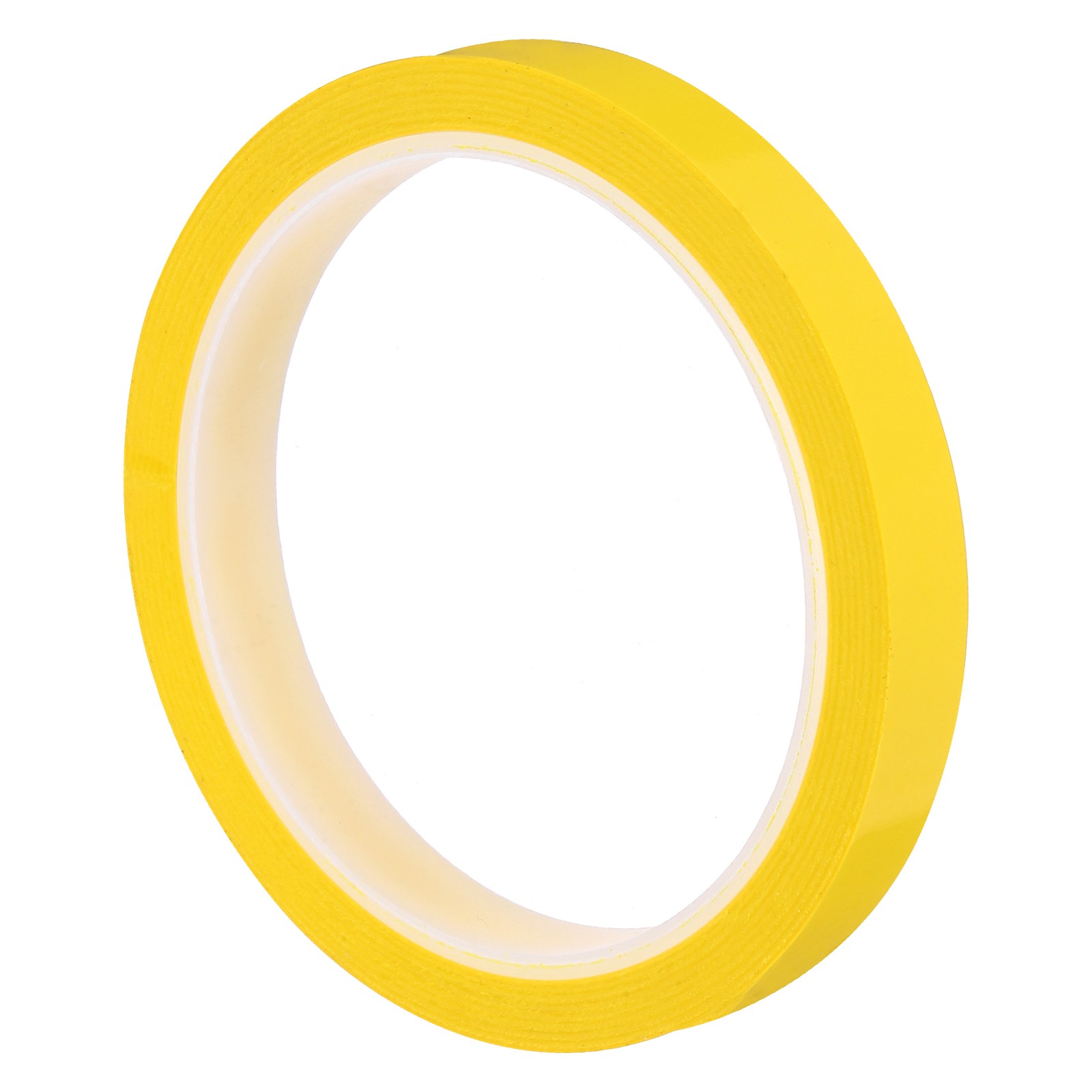1 Rolls Dark Yellow 0.5 Inch x 36 Yards PET Film Whiteboard Tape 12mm x 33m