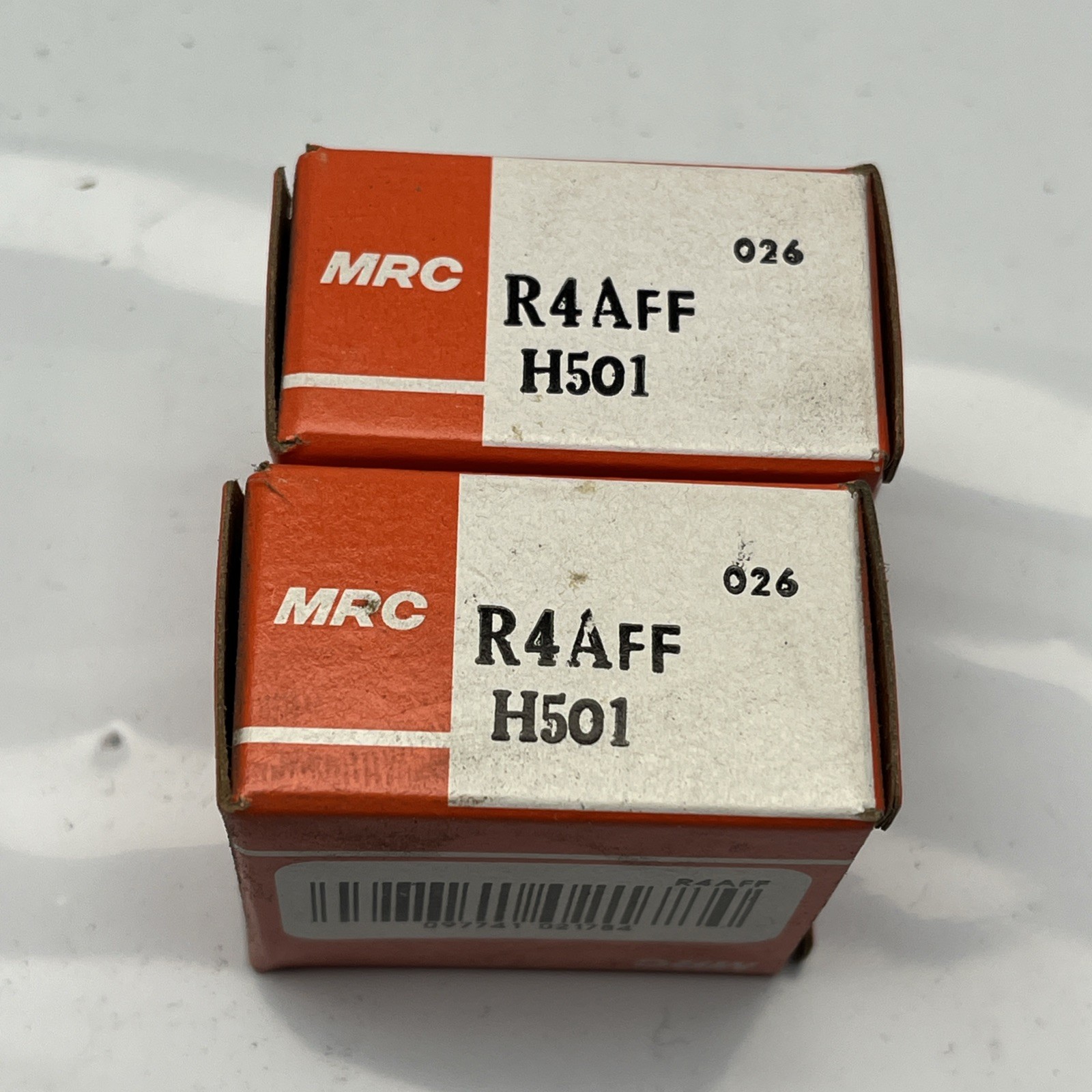 MRC R4AFF 1/4″ X 3/4″ X 9/32″ Metal Shielded Bearing Lot Of 2