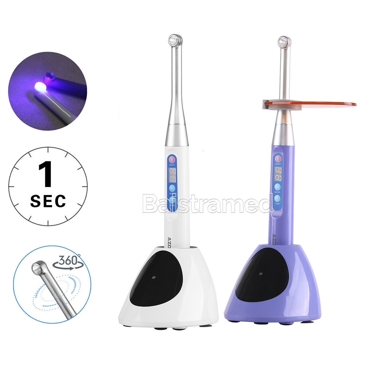Dental Wireless iLED LED Curing Light Lamp 1 Second Resin Cure Lamp