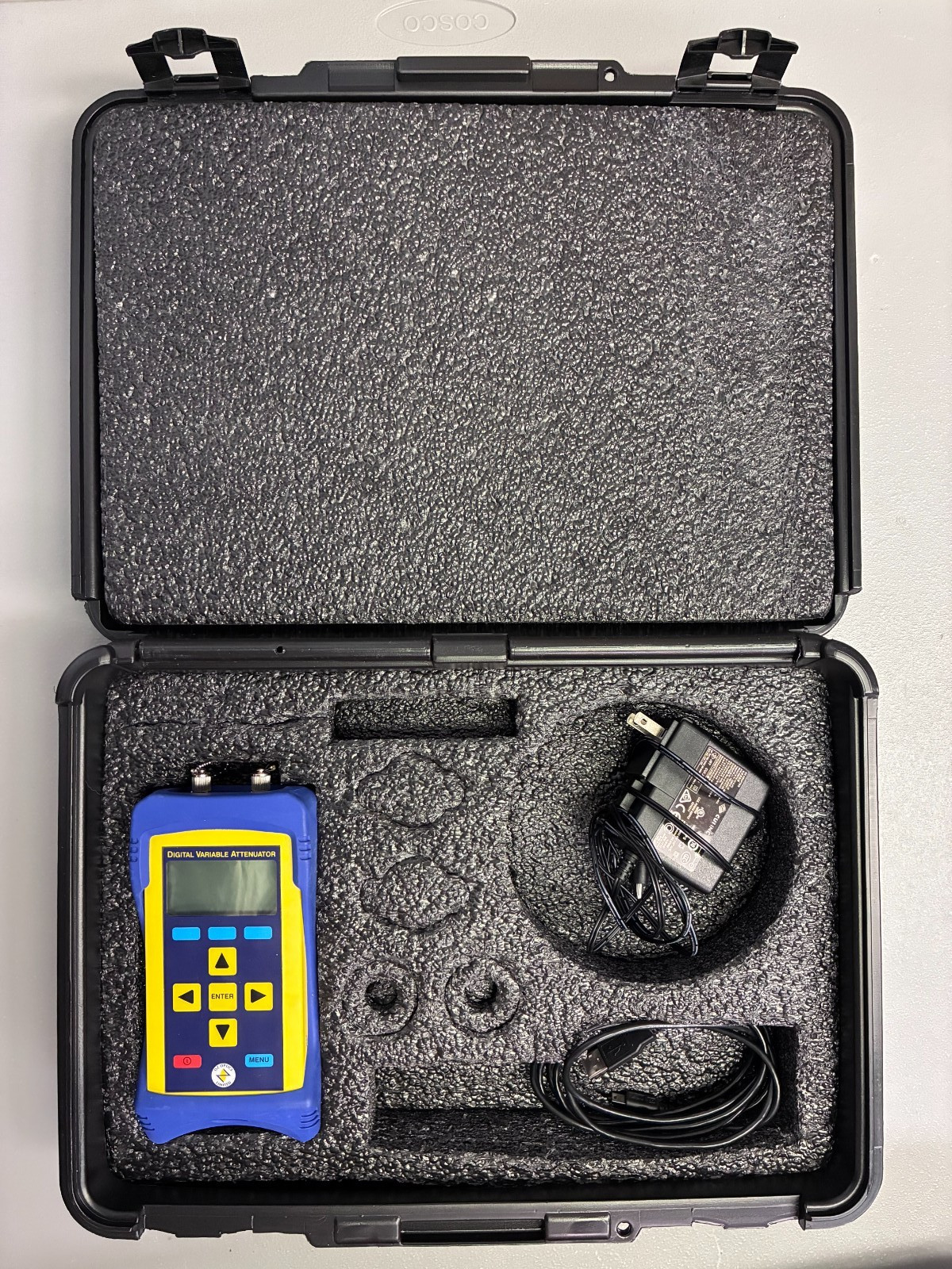 OZ Optics DA-100-3S-1550-62.5/125-M-35 Digital Variable Attenuator Kit