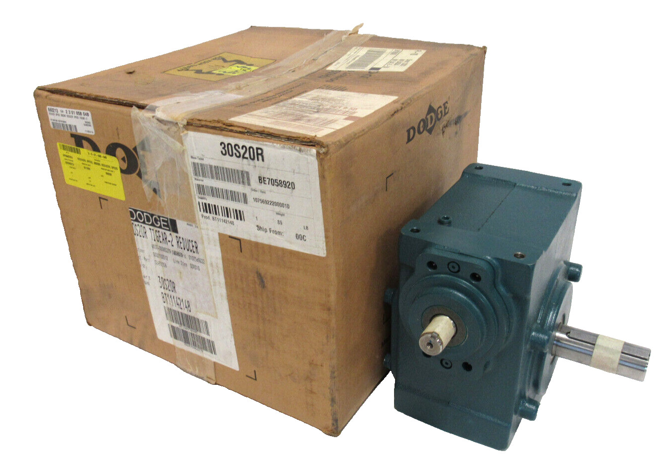 NEW BALDOR 30S20R GEAR REDUCER 20:1