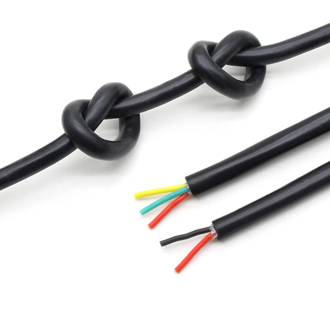 Multi-Core Flexible Silicone Screened Cable 0.3-2.5mm² Shielded Wire 2-6 Cores