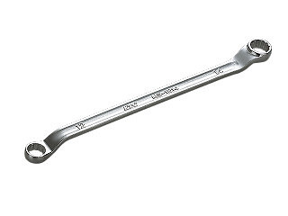 KTC M5-1/2X9/16, 45 x 6 Long Box End Wrench, 1/2×9/16in