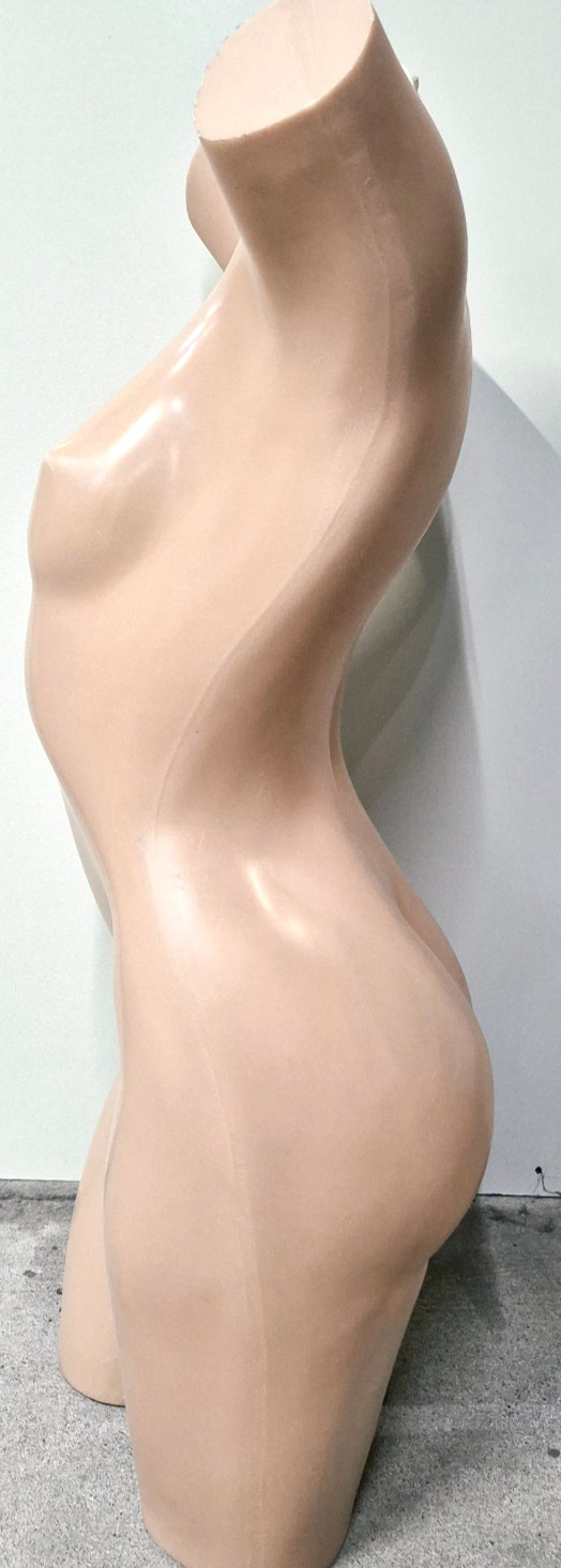 Female Flesh Tone Posing Mannequin Torso Lightweight 38″ x 19″ x 12″