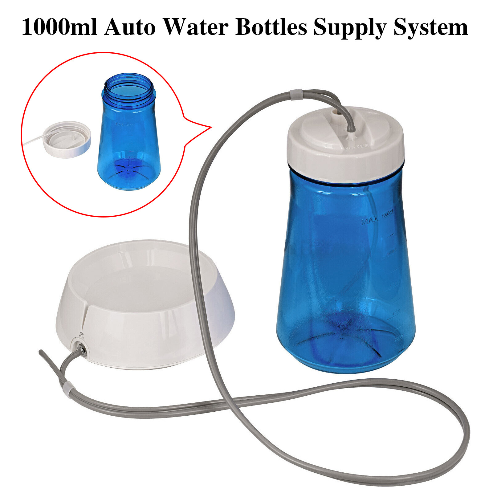 Dental Auto Water Supply System 1000ml for Ultrasonic Scaler Cleaning ns