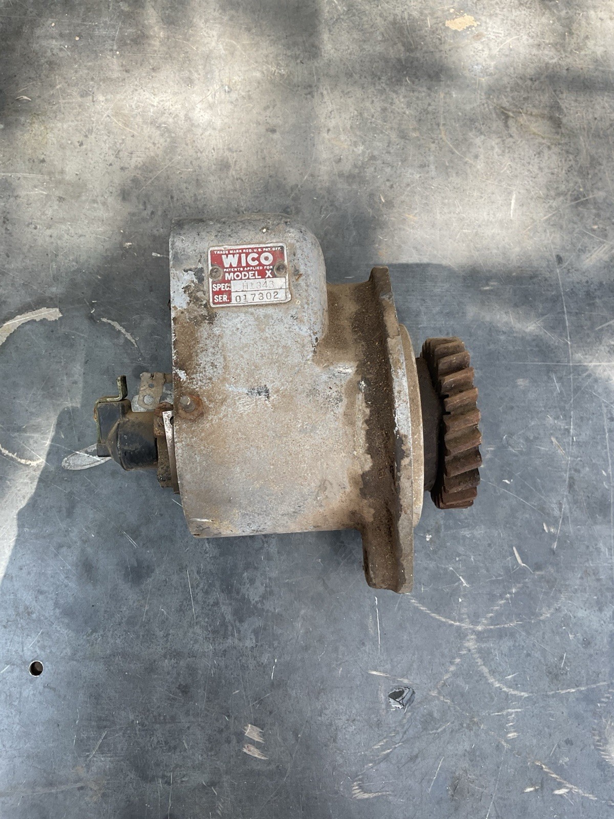 Wico Model X Magneto Unknown Condition Used