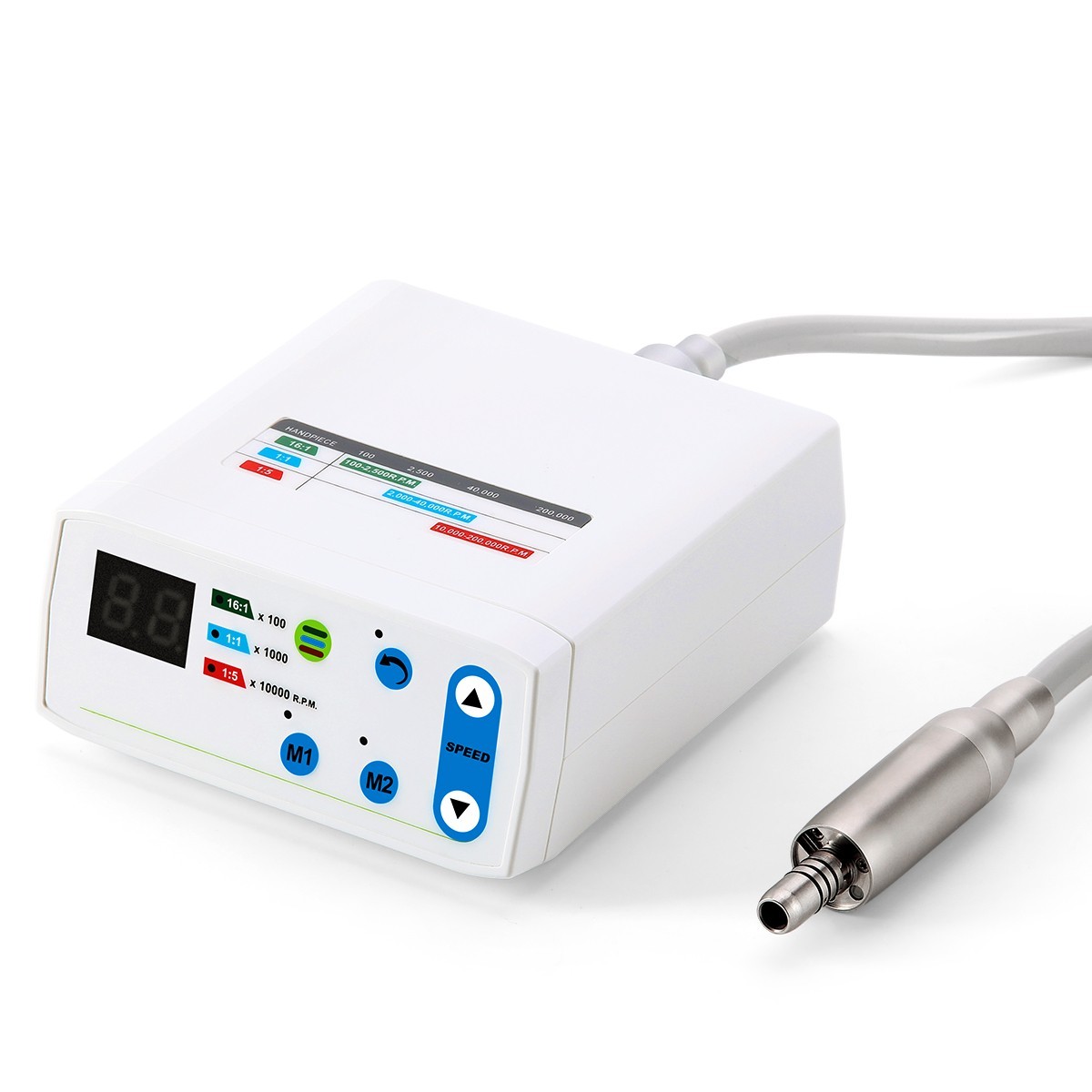 Dental Brushless LED Electric Micro Motor 1:1/1:2 20° Saw Surgical Handpiece