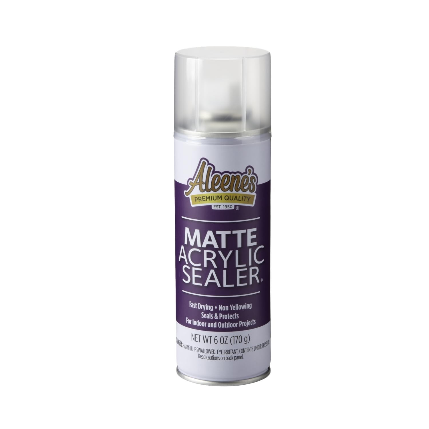Aleene’s Spray Finish 6oz Acrylic Sealer, 6 Ounce (Pack 6 OZ, Clear – Matte