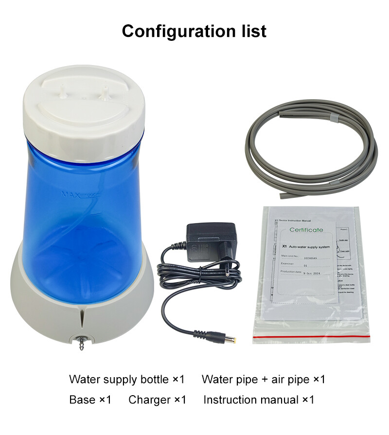 Dental Auto Water Supply System Water Supply Pump Ultrasonic Scaler Water Bottle
