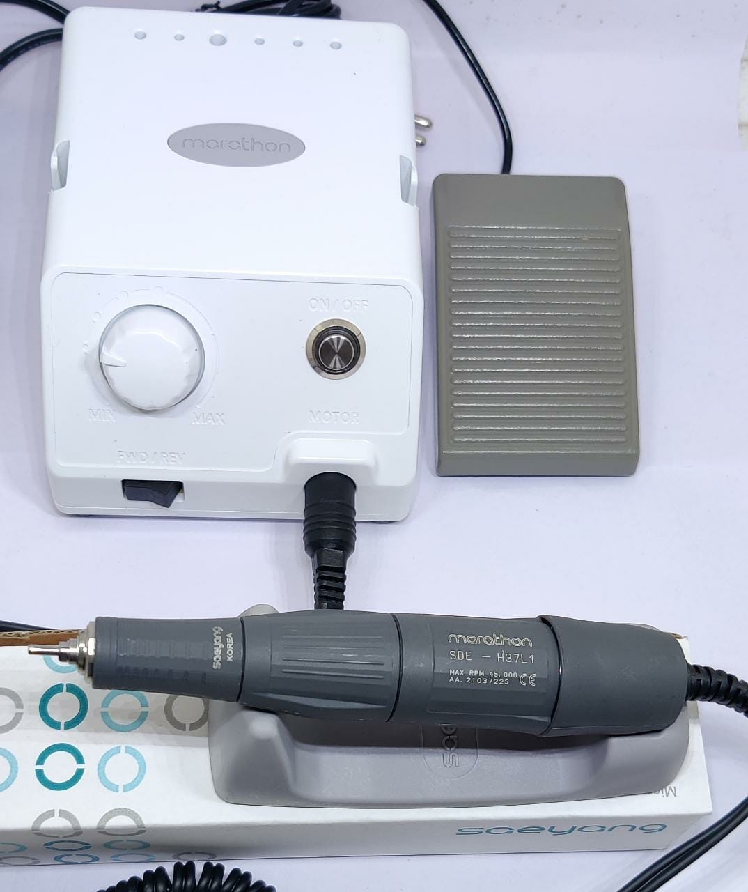 Marathon M4 Brush Micromotor For Cutting Grinding And Polishing #RPM 45000