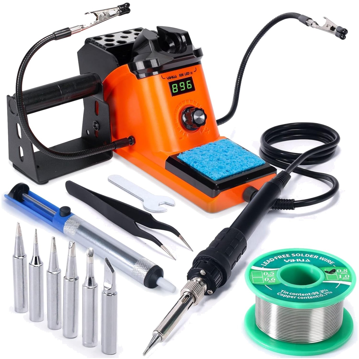 Professional 60W LED Soldering Iron Kit