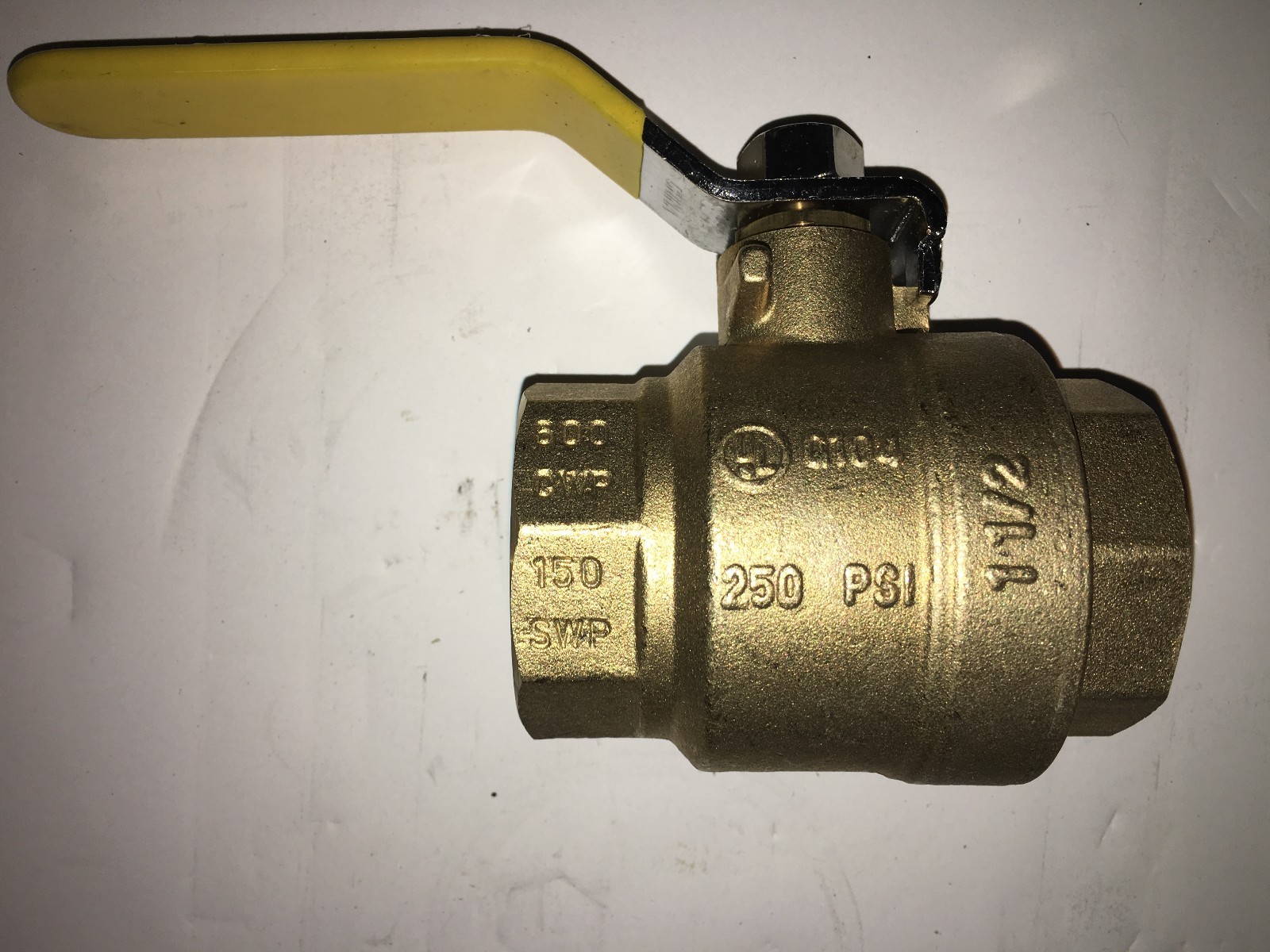 Barnes Part No. 19059-1 1-1/2″ Brass Ball Valve 150LB SWP 600 WOG 5G125G