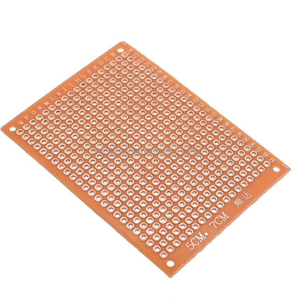 5PCS 5cm x 7cm Prototype Paper PCB for Universal Board Prototyping PCB DIY Kit