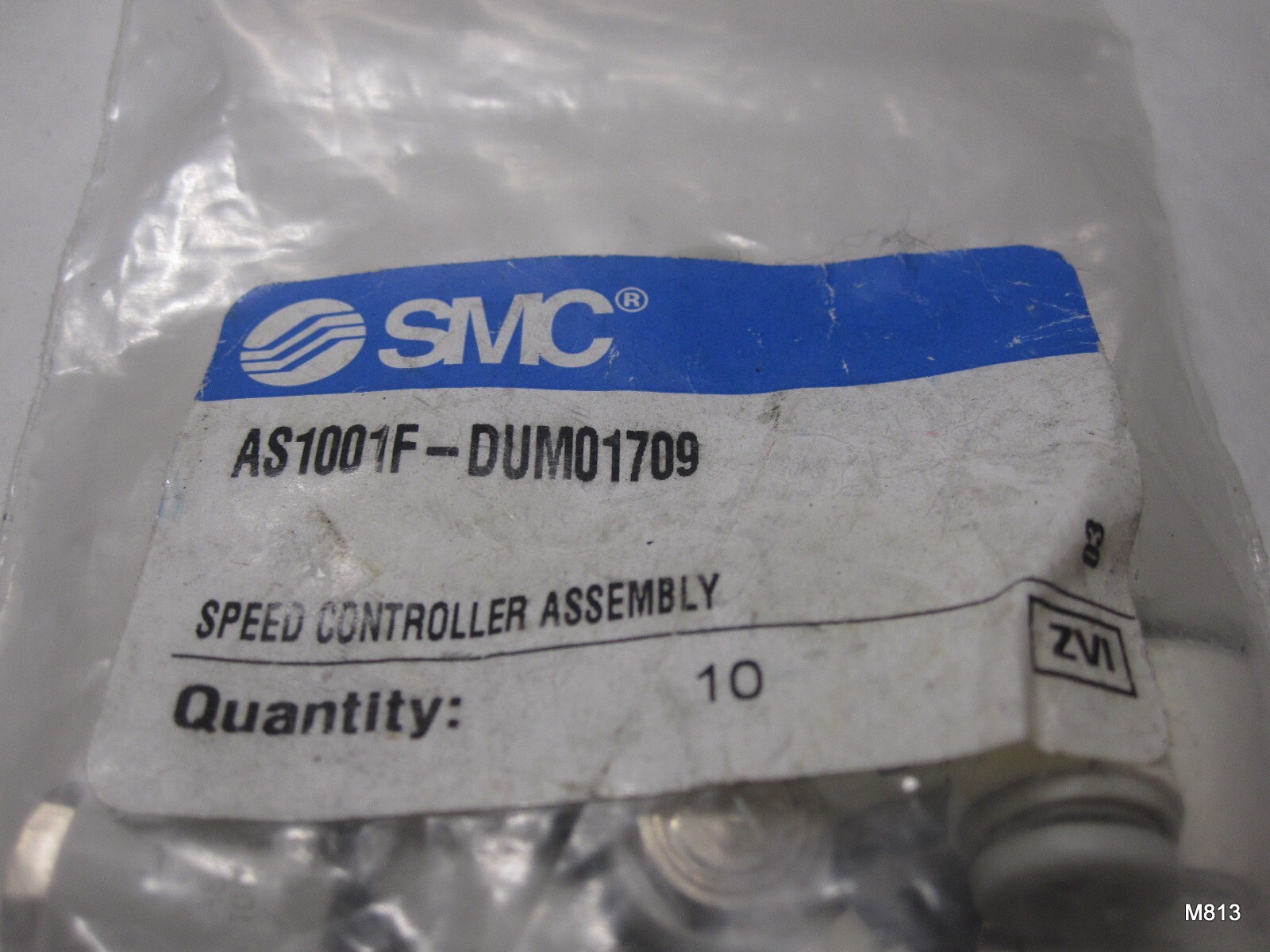 1Bag/10pcs New SMC AS1001F / AS1001F-DUM01709 Control Valve Fittings