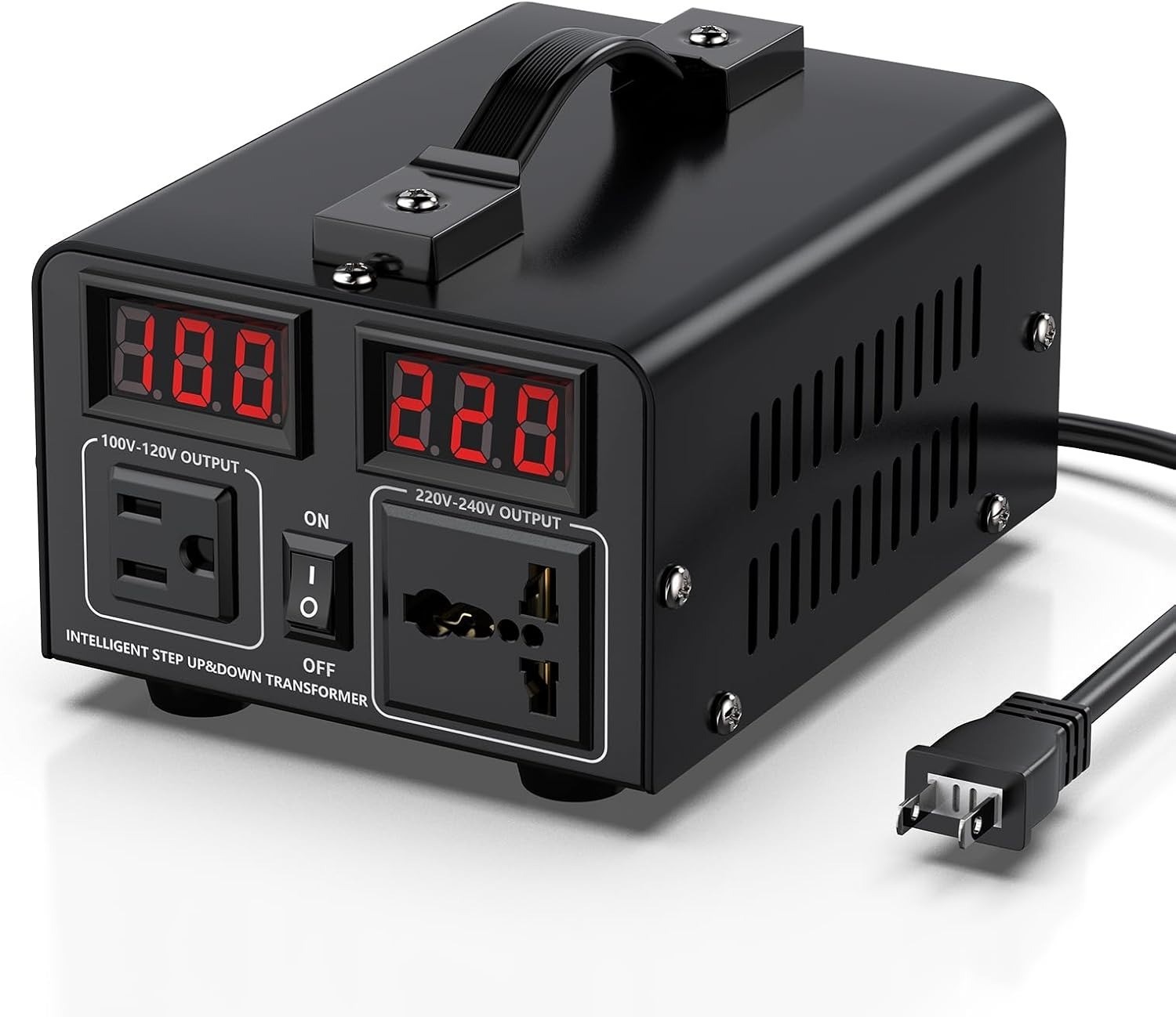 1000W Voltage Converter Transformer Step Up/Down Convert from 110V to 220V-240V