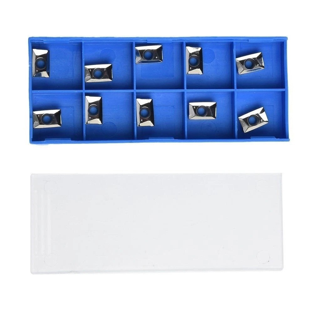 For Aluminum Alloys APKT1003PDFR Carbide Insert Continuous Turning Suitable