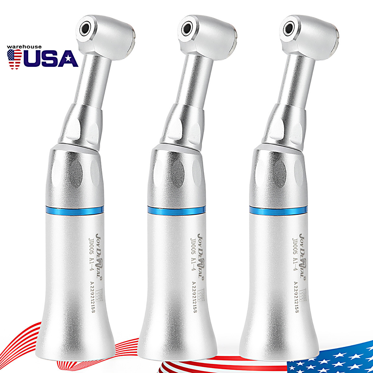 Dental Slow Low Speed Contra Angle Handpiece Push Button E-type Joydental