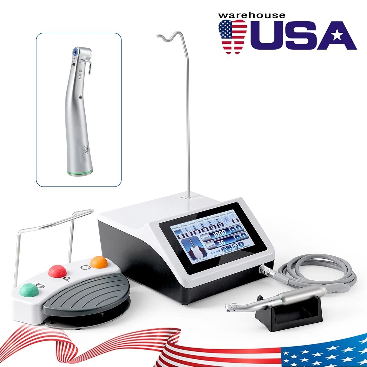 Pro Dental Implant Motor Dental Implant System 20:1 Control Angle