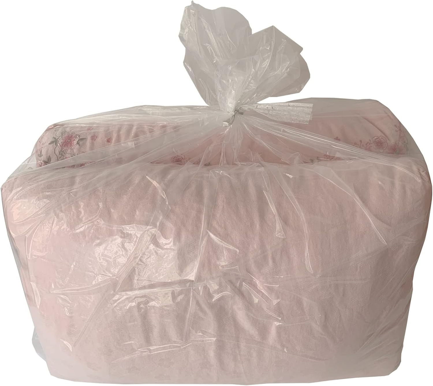 20 Pcs 30 X 40 Inch 1.4 Mil Large Clear Plastic Flat Open Poly Bags(With Bottom