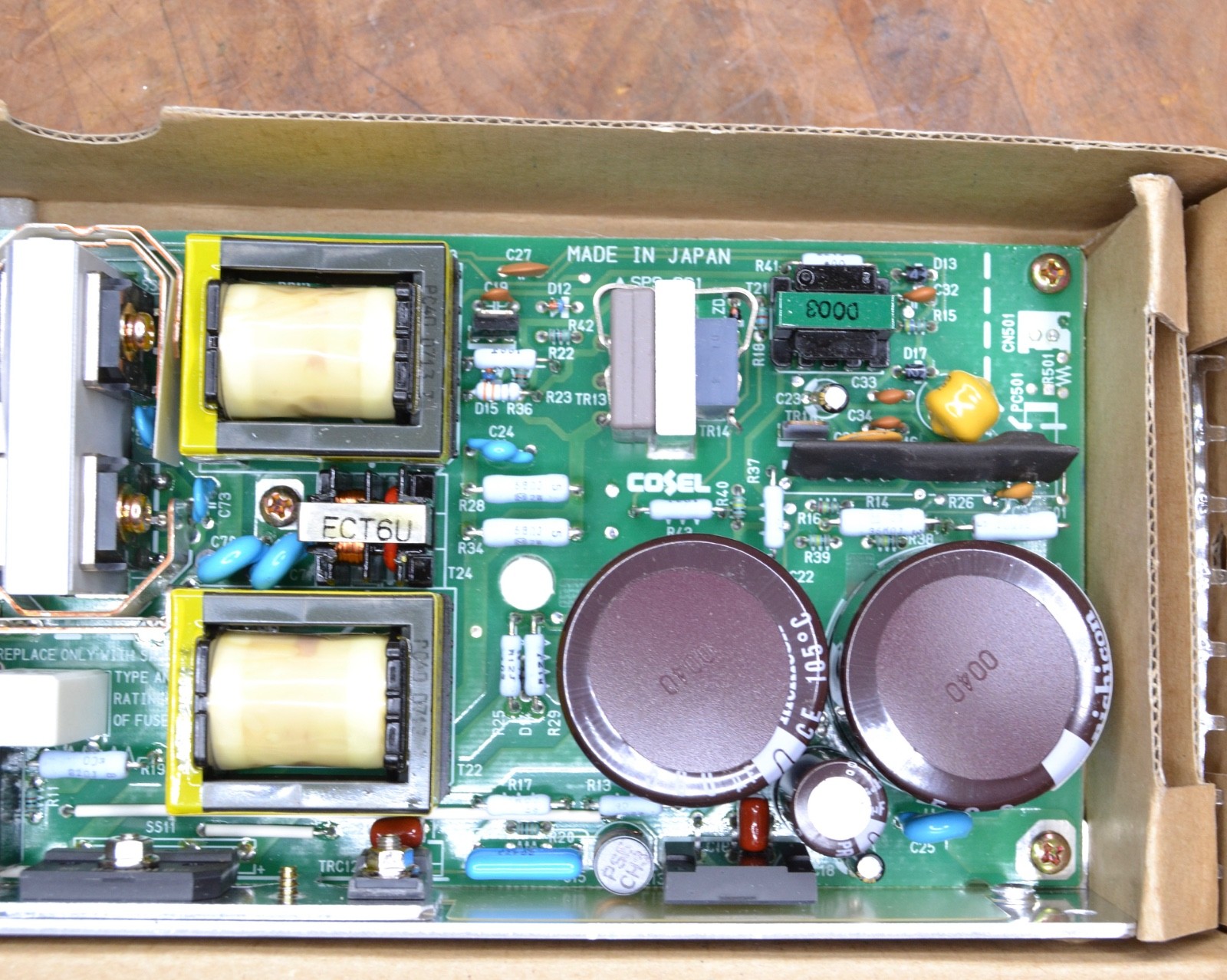 NEW Old Stock In Box COSEL UAW250S-24 POWER SUPPLY FREE SHIPPING Japan