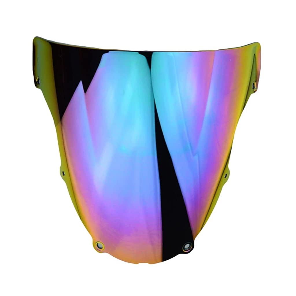 Double Bubble Windshield for 2003-2004 ZX-6R ZX636 Deep-Iridium