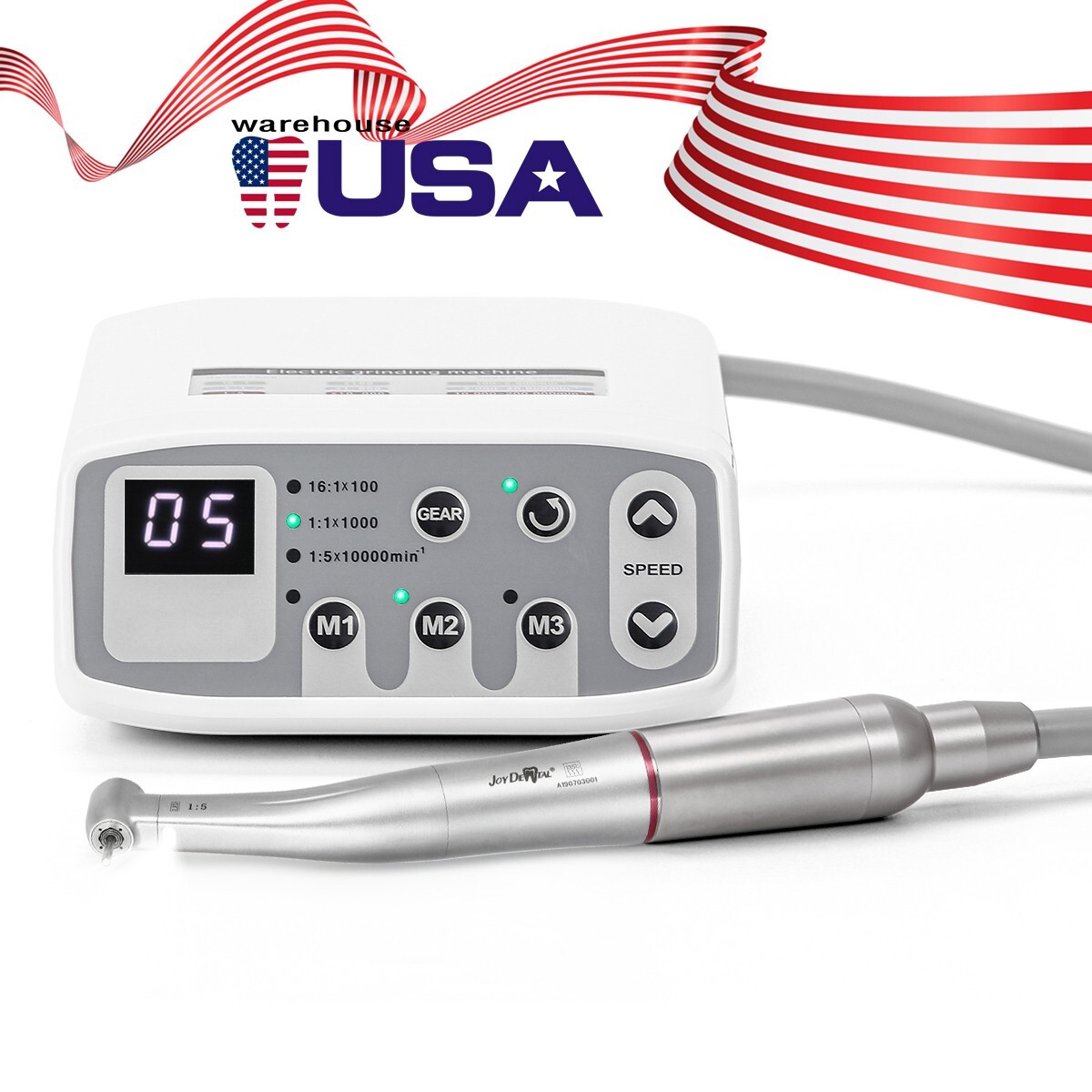 Dental Brushless Eletri Miro Motor +1:5 Fiber Opti Inreasing ontra Angle