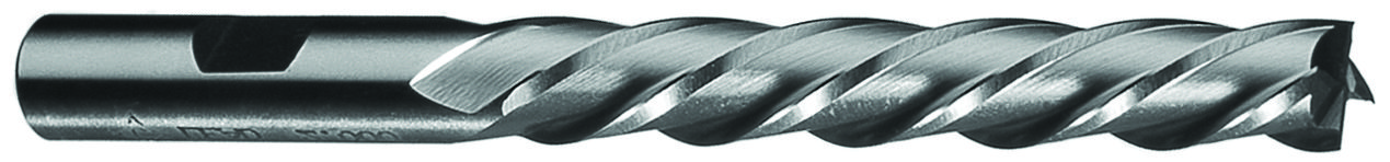 1/2 x 1/2″ Shank 4F HSS Center Cutting Single End Mill – Extra Long – 2 pieces