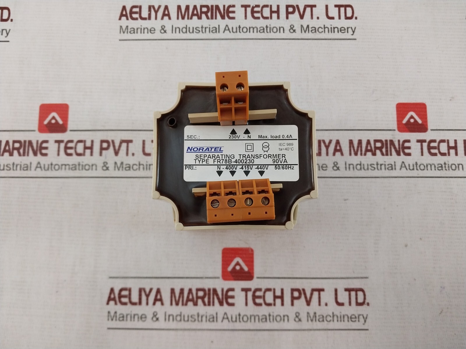 NORATEL FR78B-400230 Isolating Transformer 90VA 0.4A N-400V-415V-440V