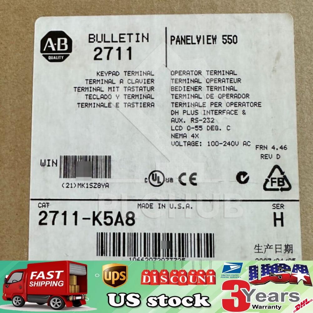 NEW~ Allen Bradley 2711-K5A8 PanelView Standard Terminal 2711-K5A8