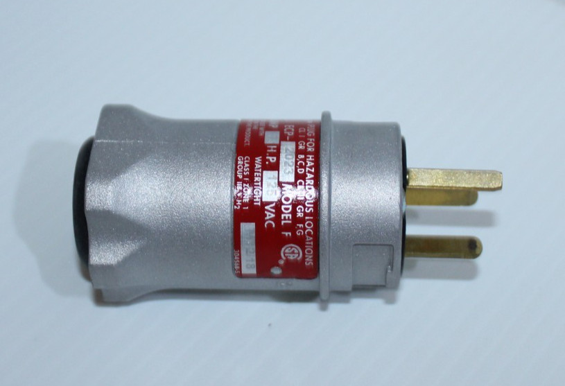 ⭐️NEW UNOPENED BOX⭐️ Appleton ECP-2023 Straight Blade Plug, 125V, 20A 🔴USA🔵