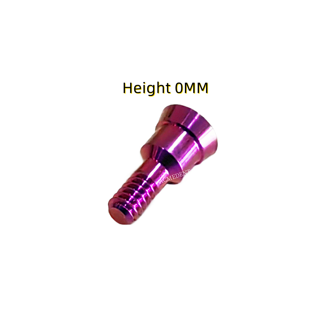 Straumann Compatible Dental RC Closure Screw, Height 0MM 0.5MM, 1Piece/Pack