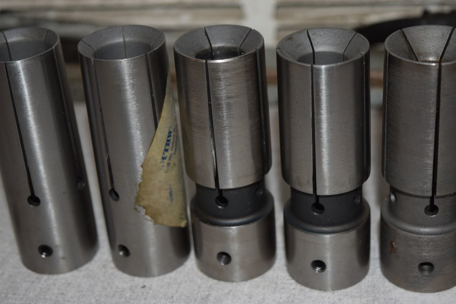 S&M Southwick & Meister 32DL Bar Loader Feeder Collet Collets Lot of 6