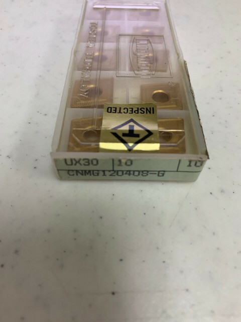 Tungaloy CNMG432G UX30 120408-G  – Pack Of 10