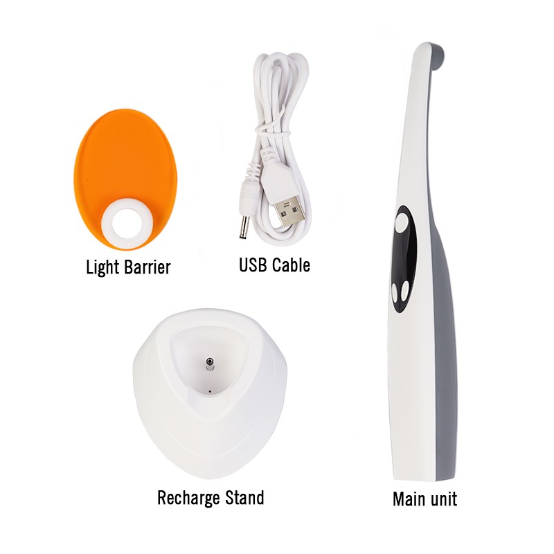 1 Sec Dental Wireless LED Curing Light Cure Lamp Machine Cordless Rechargeable