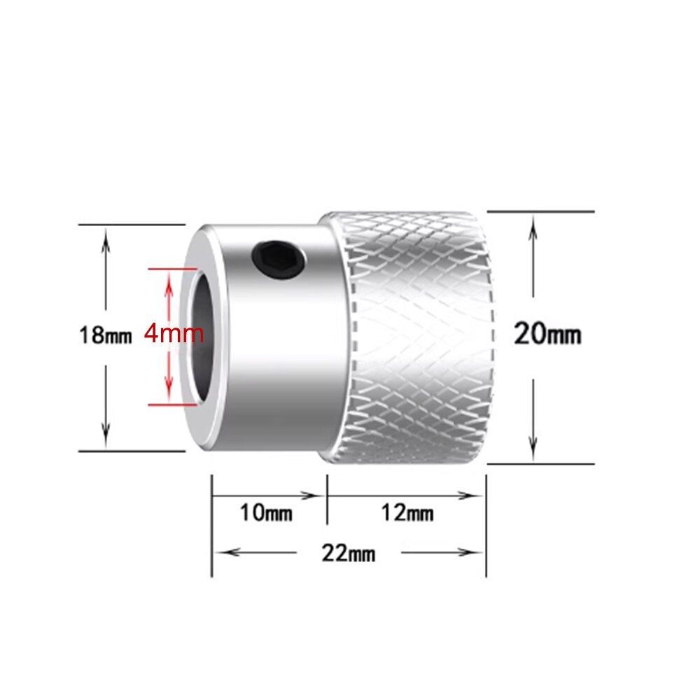 Aluminum Alloy Machine Tool Handwheel Circula Hand Wheel Dia 20 30 40 50 60 80mm